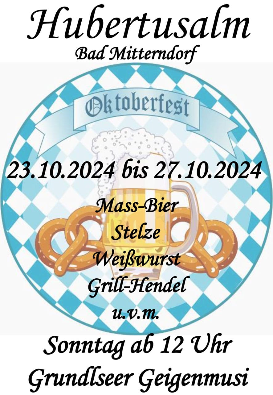 Oktoberfest 2024 Anzeige